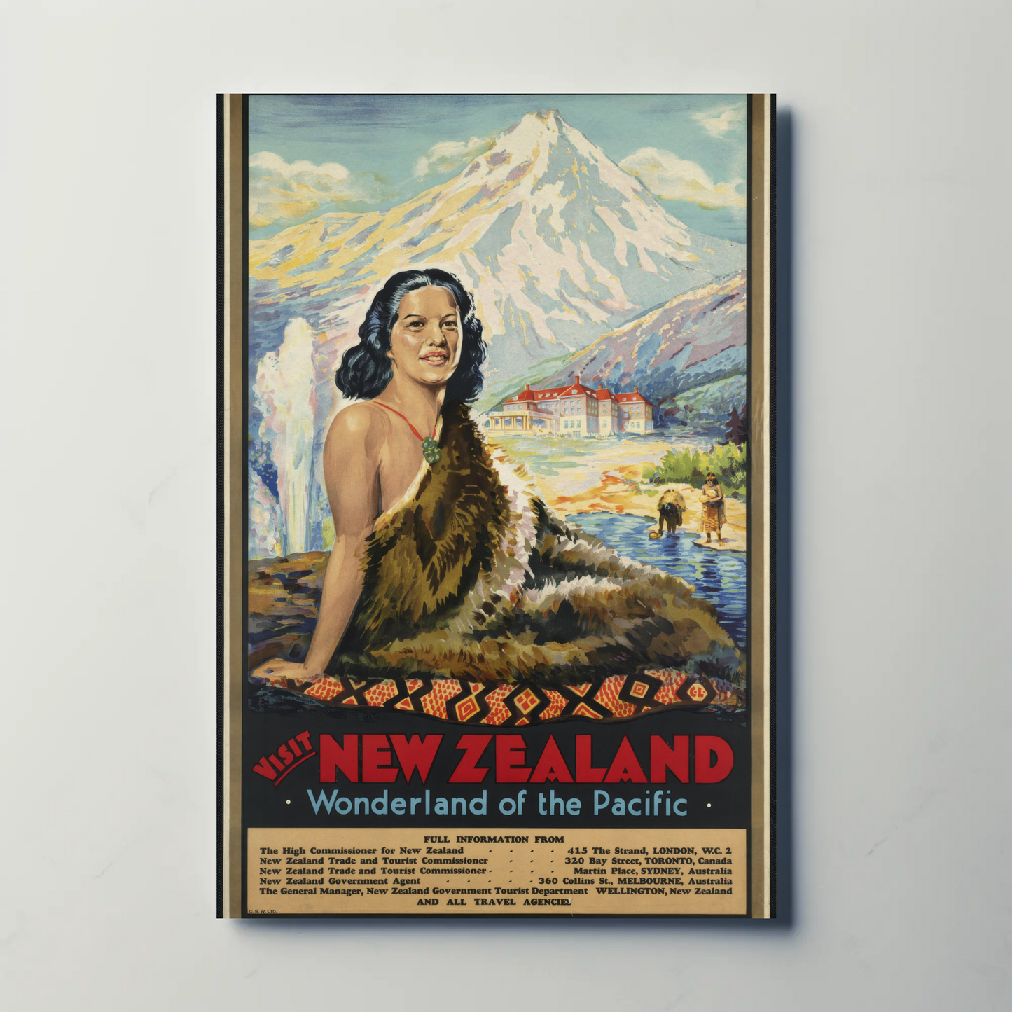 Visit New Zealand - Wonderland of the Pacific
