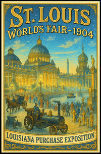 St. Louis World's Fair 1904 Poster PosterGoat
