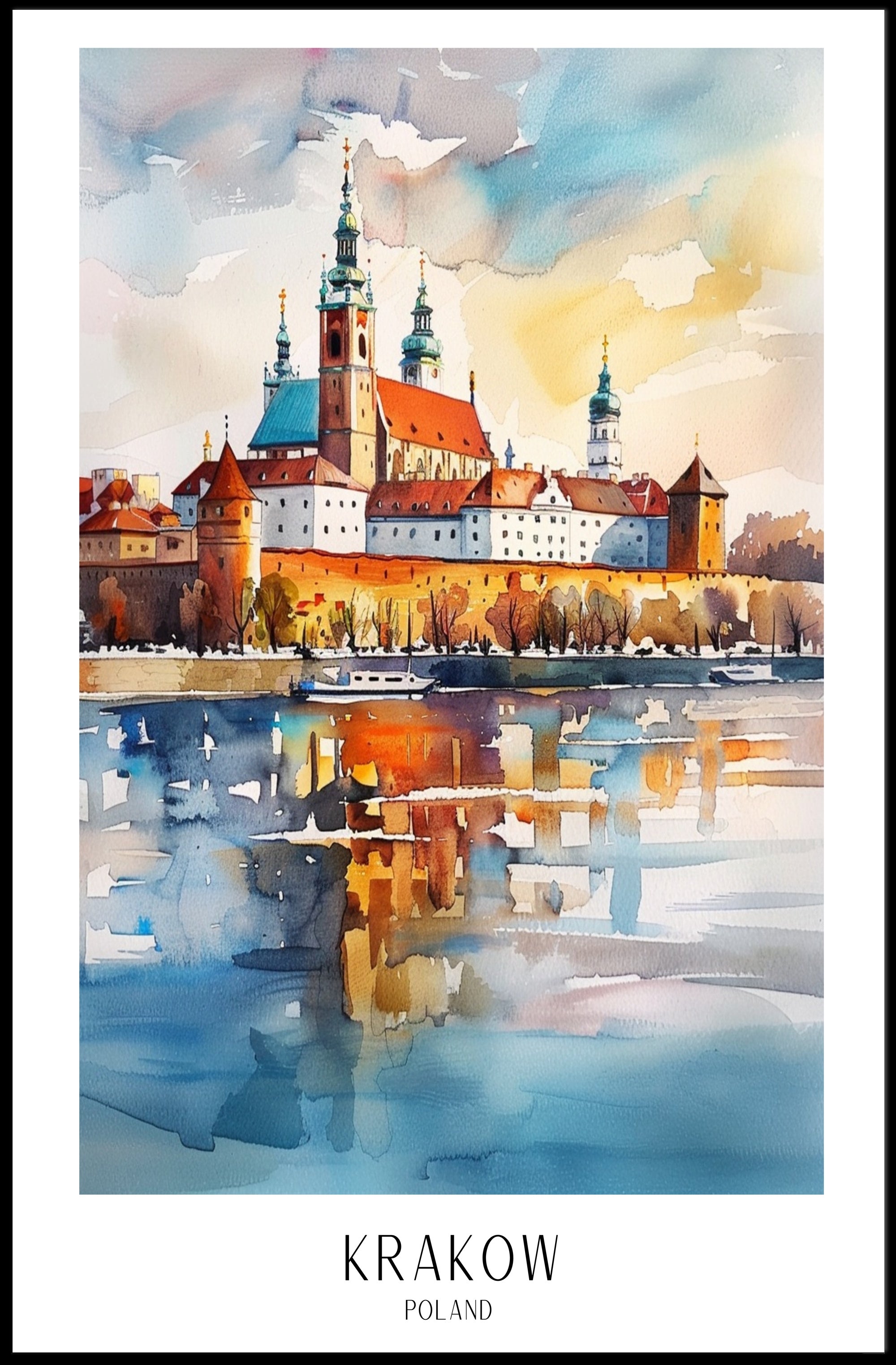 Krakow's Majestic Landscape Poster PosterGoat
