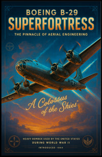 Boeing B-29 Superfortress Poster