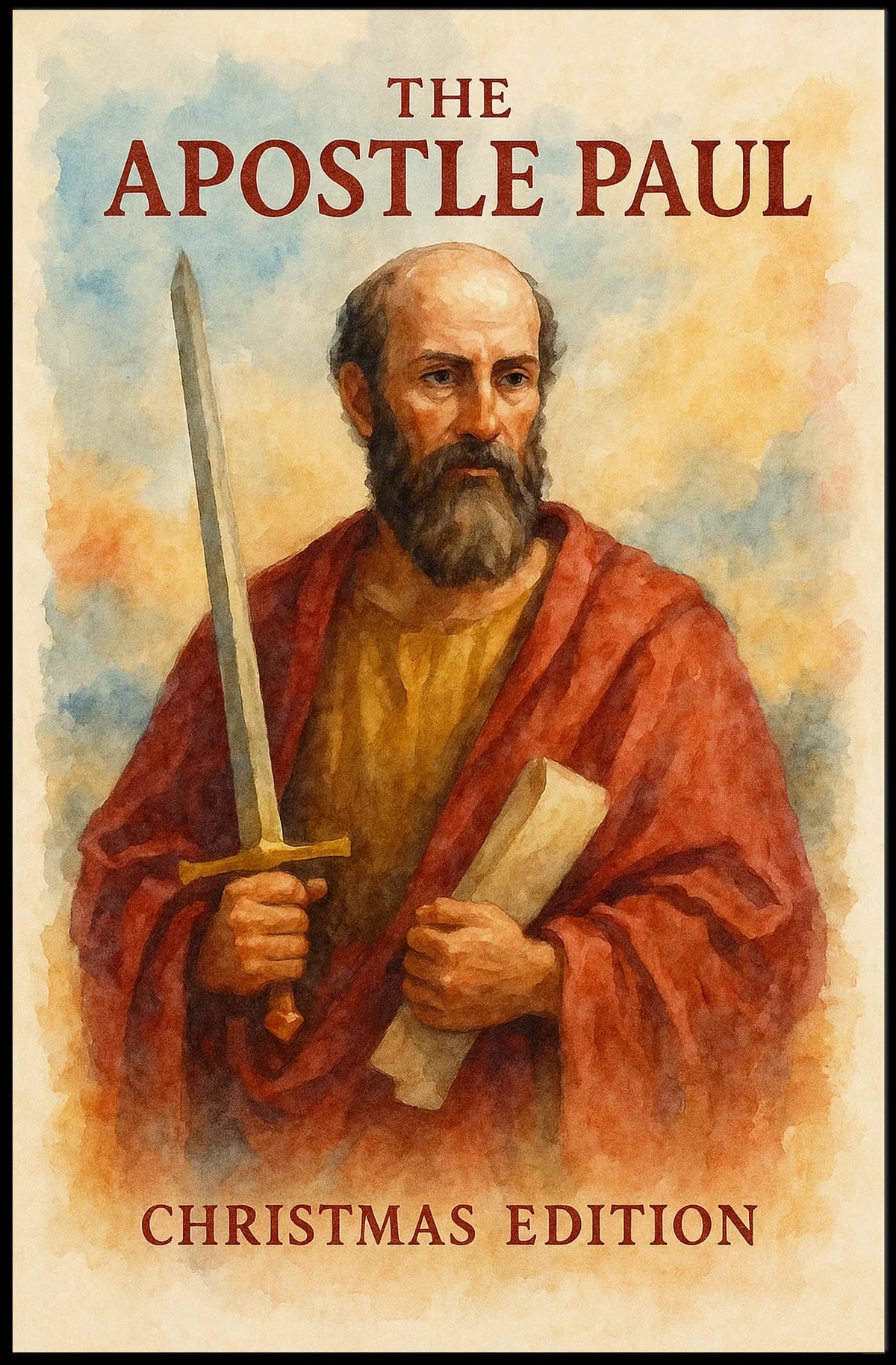 Christmas Edition Apostle Paul Cultural Heritage Poster