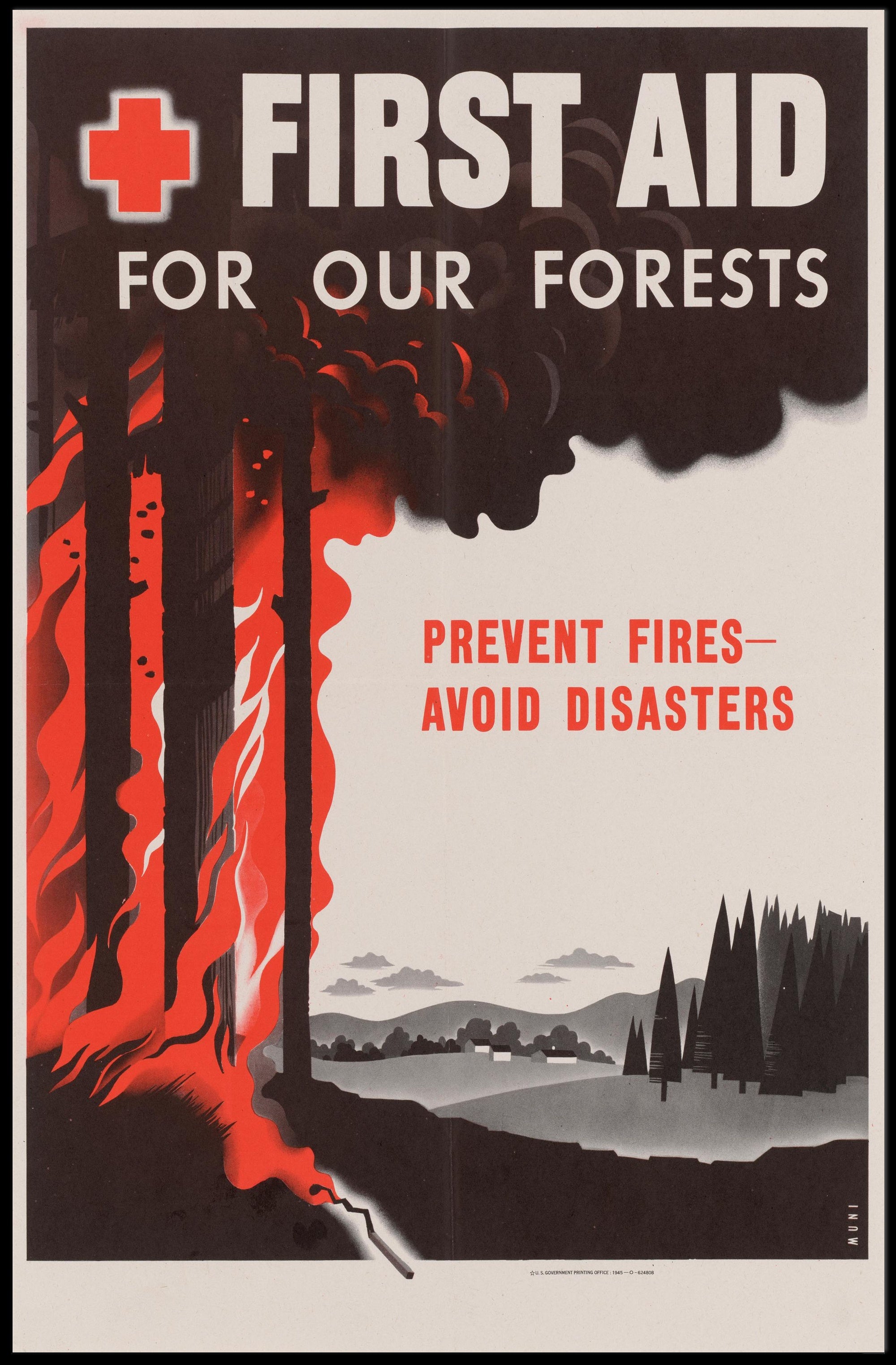 First Aid for Forests Poster PosterGoat