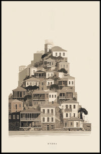 Hydra Architectural Serenity Poster