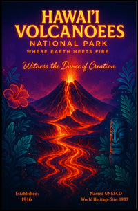 Hawaii Volcanoes National Park Poster PosterGoat