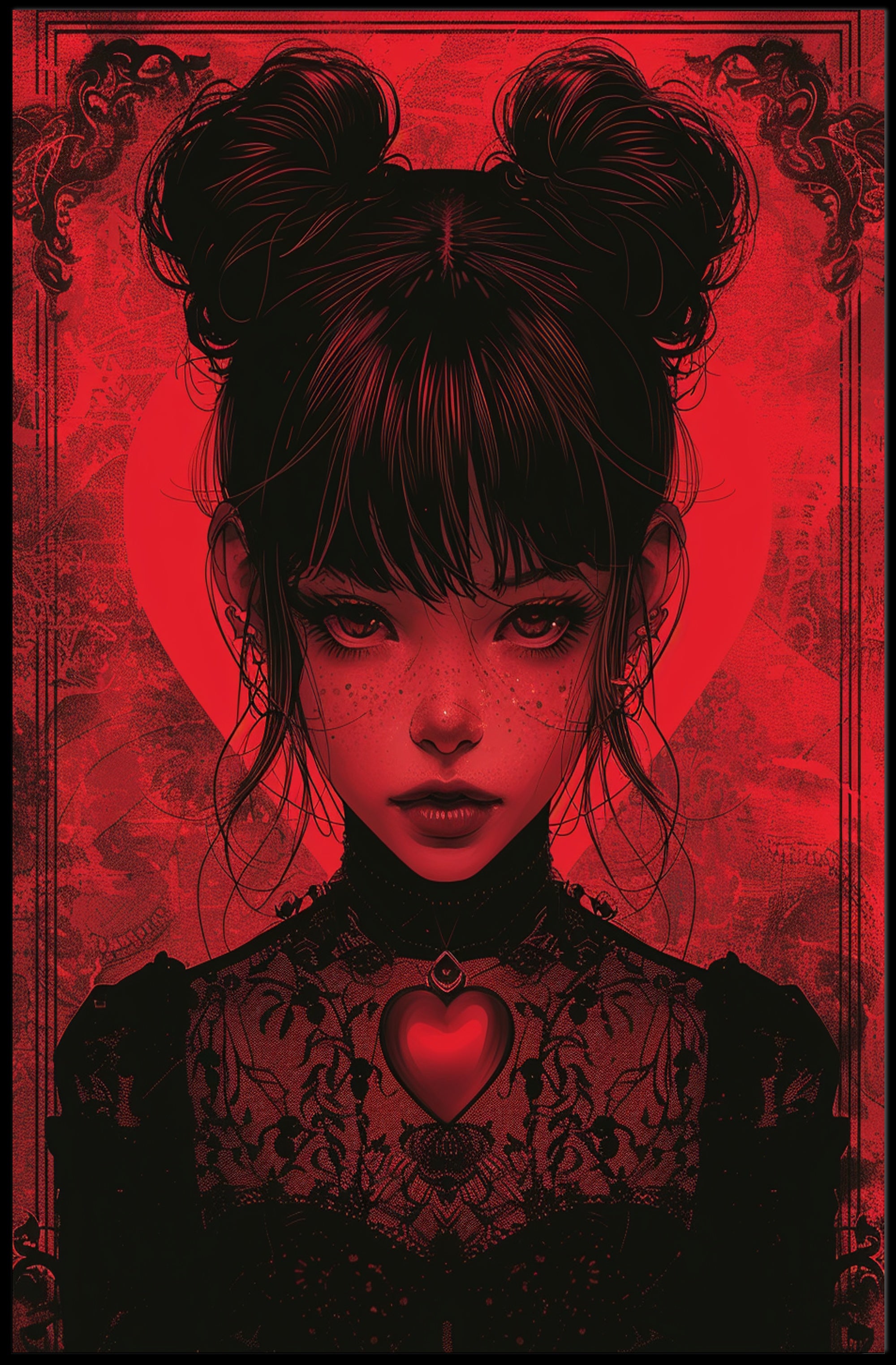Gothic Elegance Poster PosterGoat