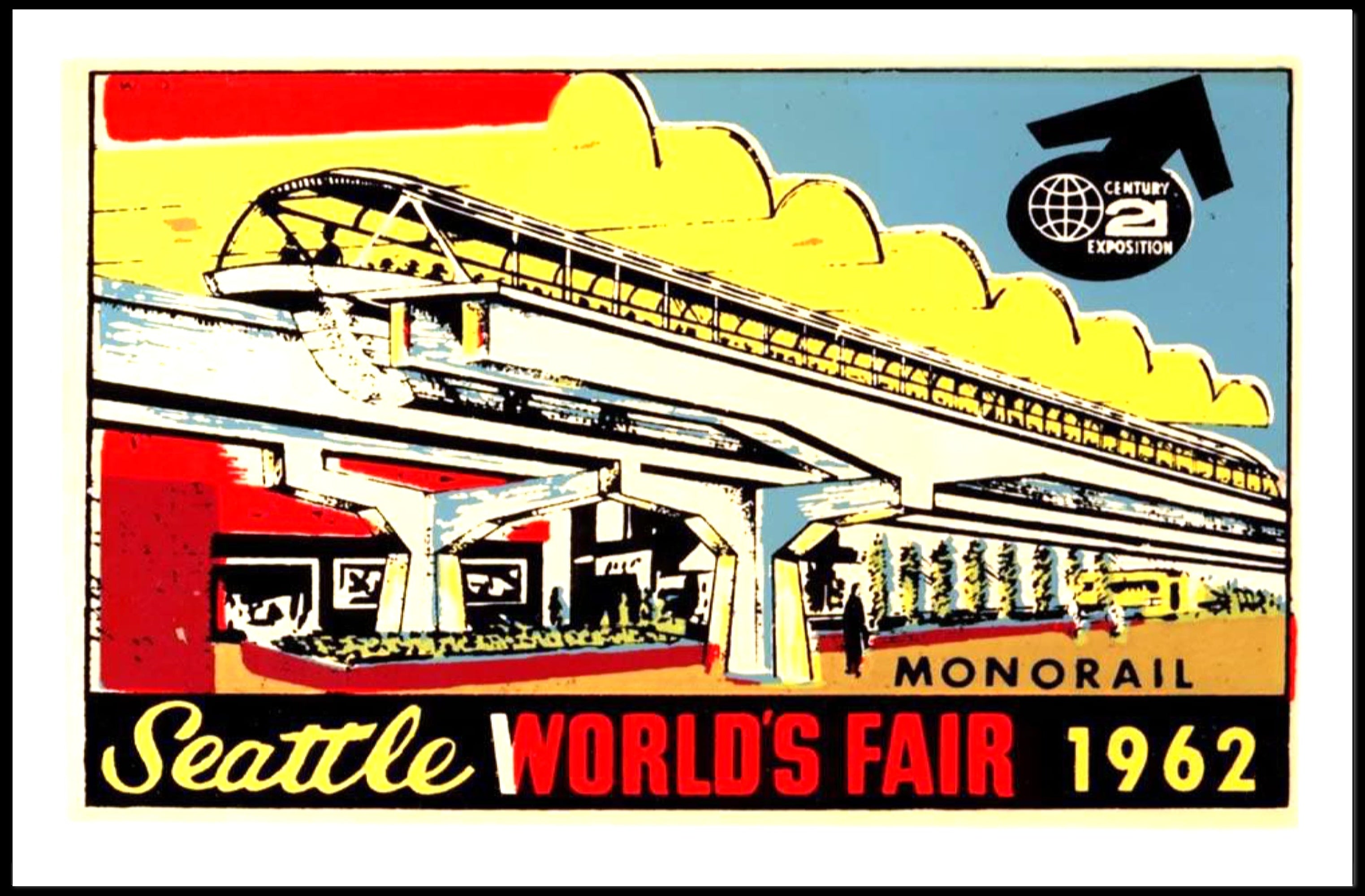 Seattle World's Fair 1962 Poster