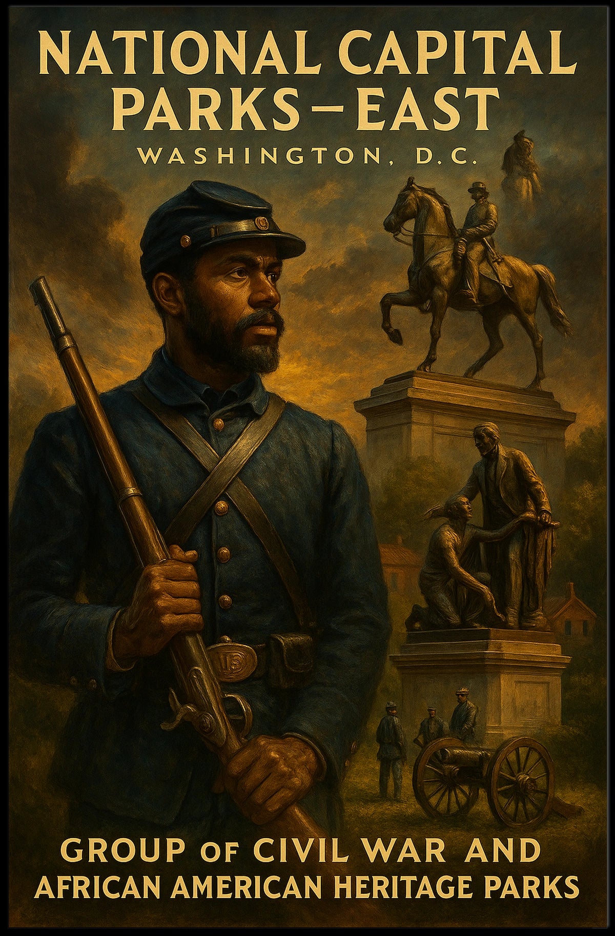 National Capital Parks East Poster