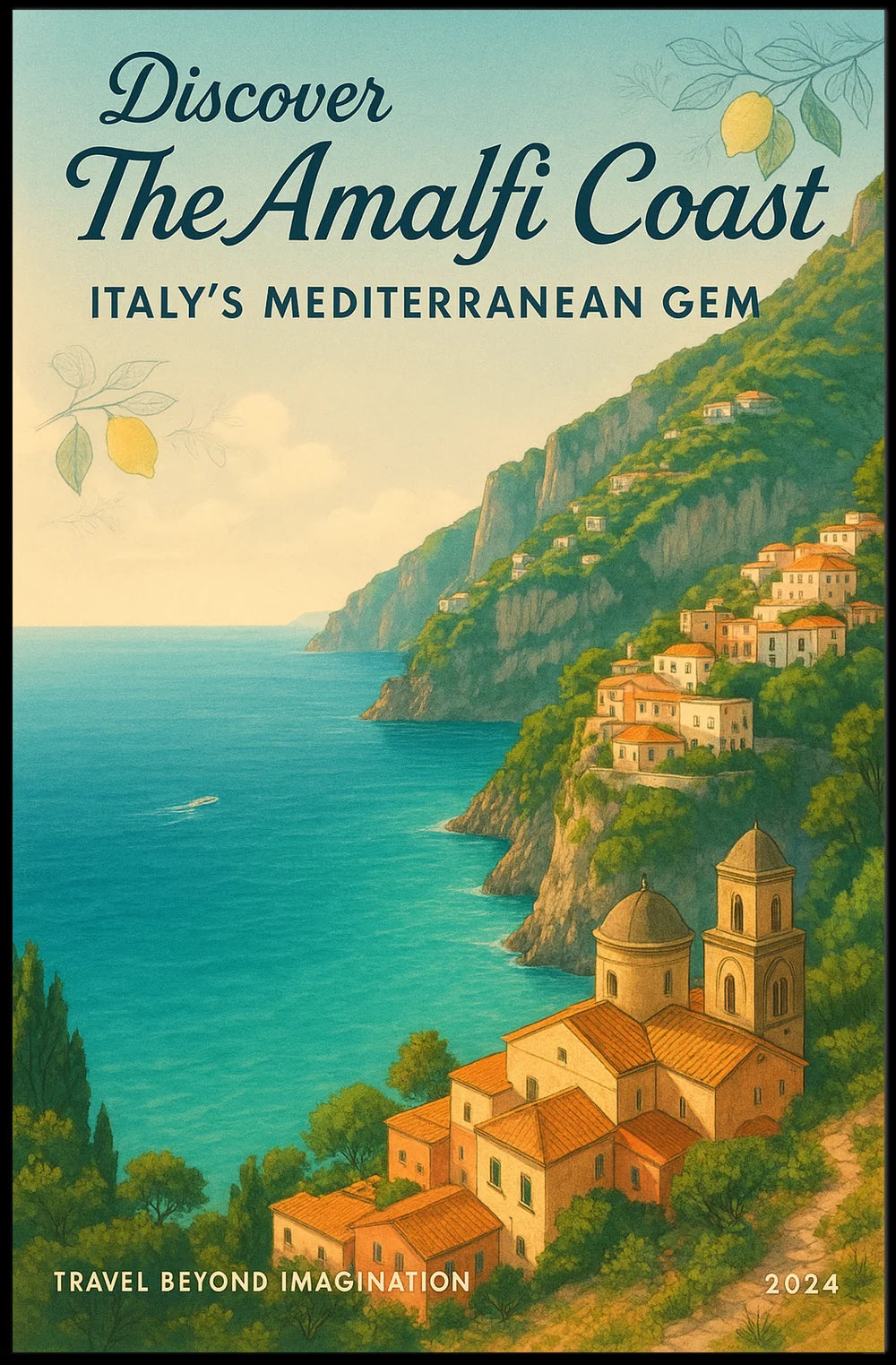 Travel Beyond Imagination Adventure Exploration Poster