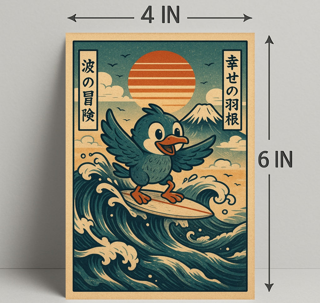 Surfing Adventure Poster PosterGoat