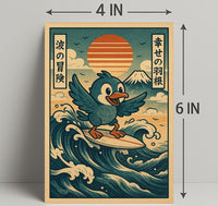 Surfing Adventure Poster PosterGoat