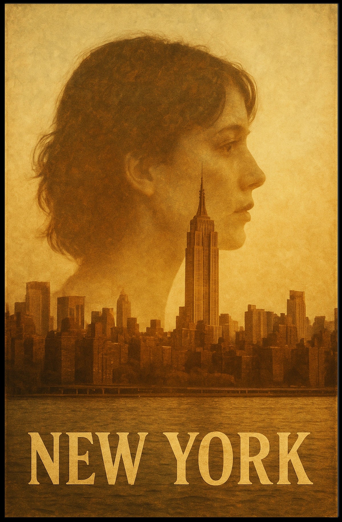 New York A City Of Dreams Poster