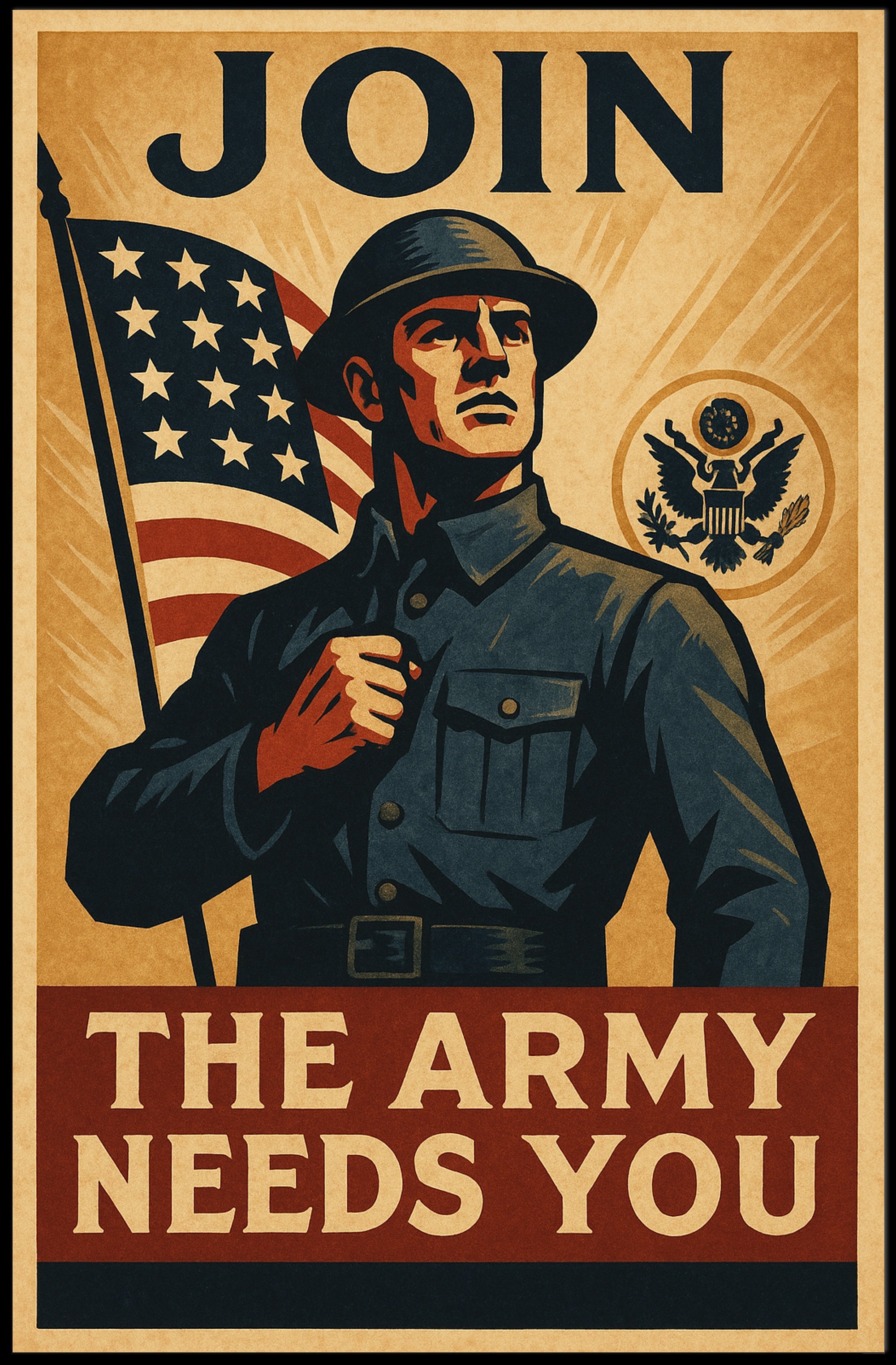 Join the Army Poster PosterGoat