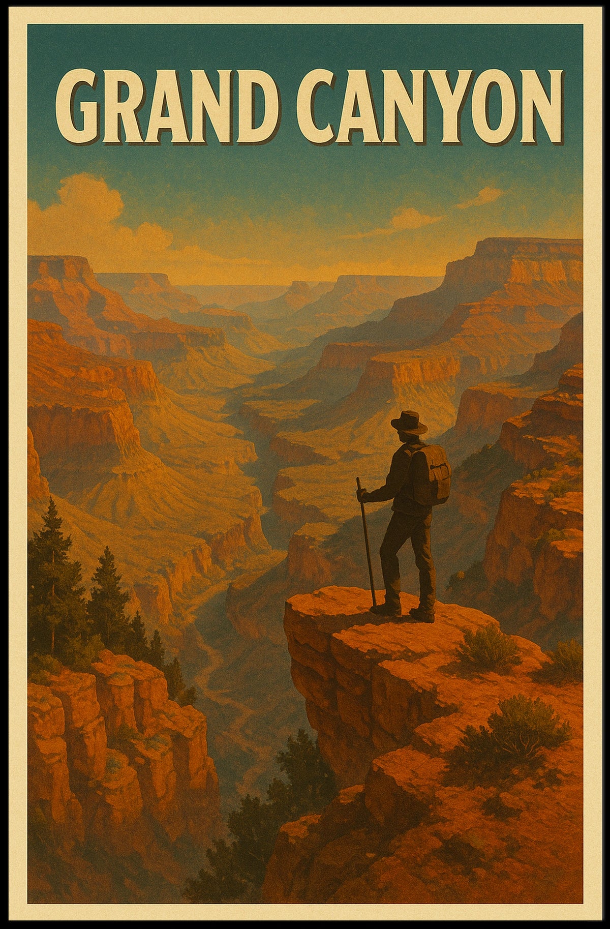 Grand Canyon Adventure Poster