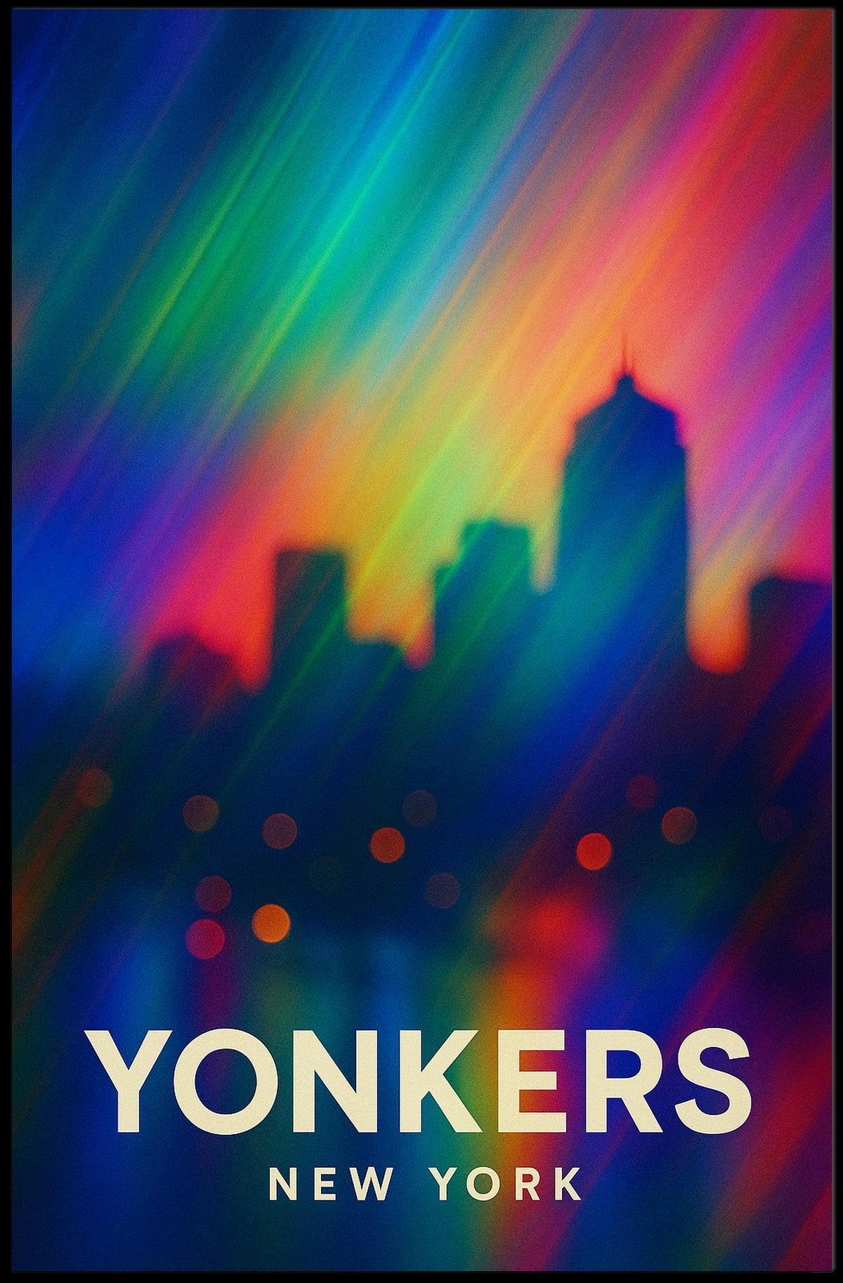 Yonkers Skyline Poster