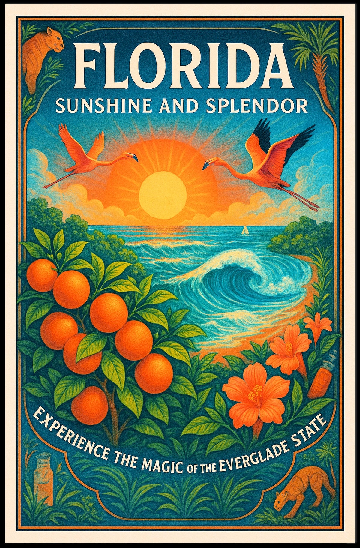 Florida Sunshine and Splendor Poster