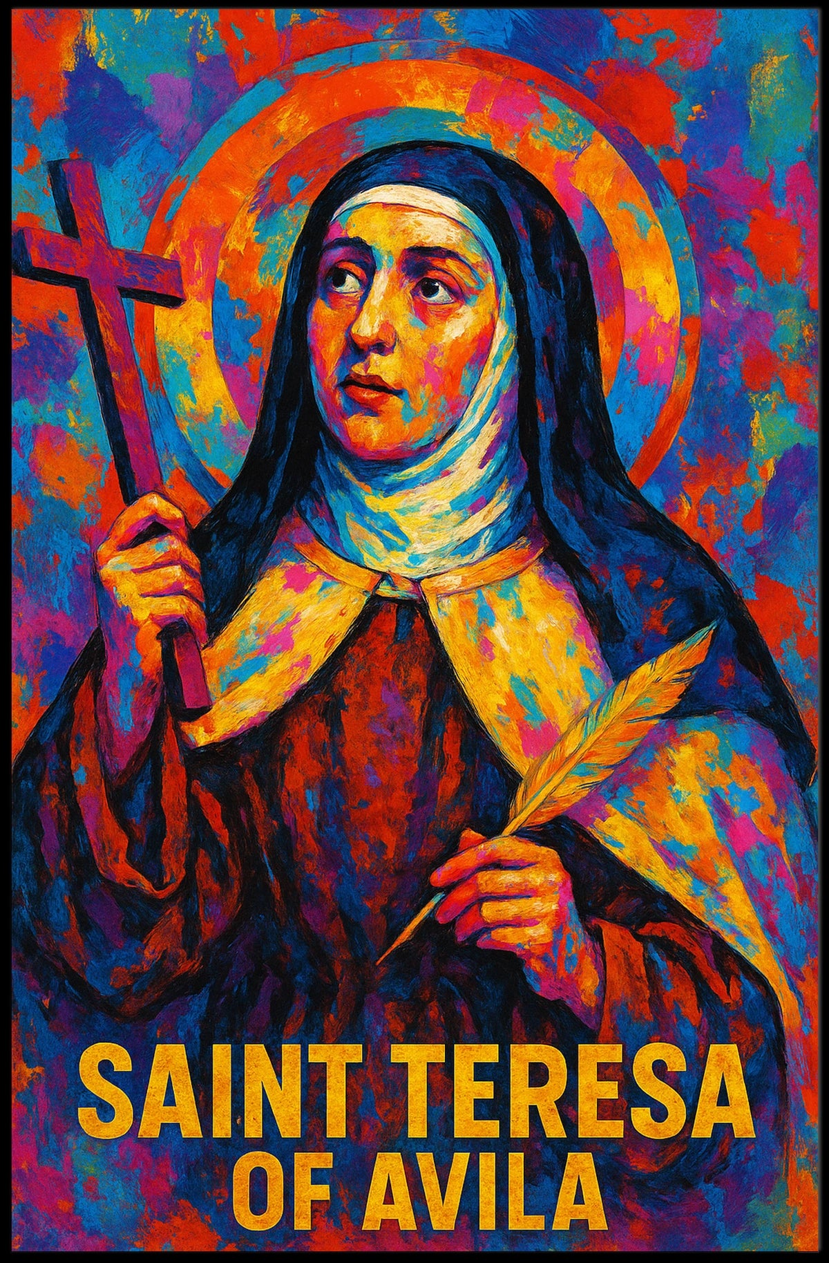 Saint Teresa Of Avila Poster