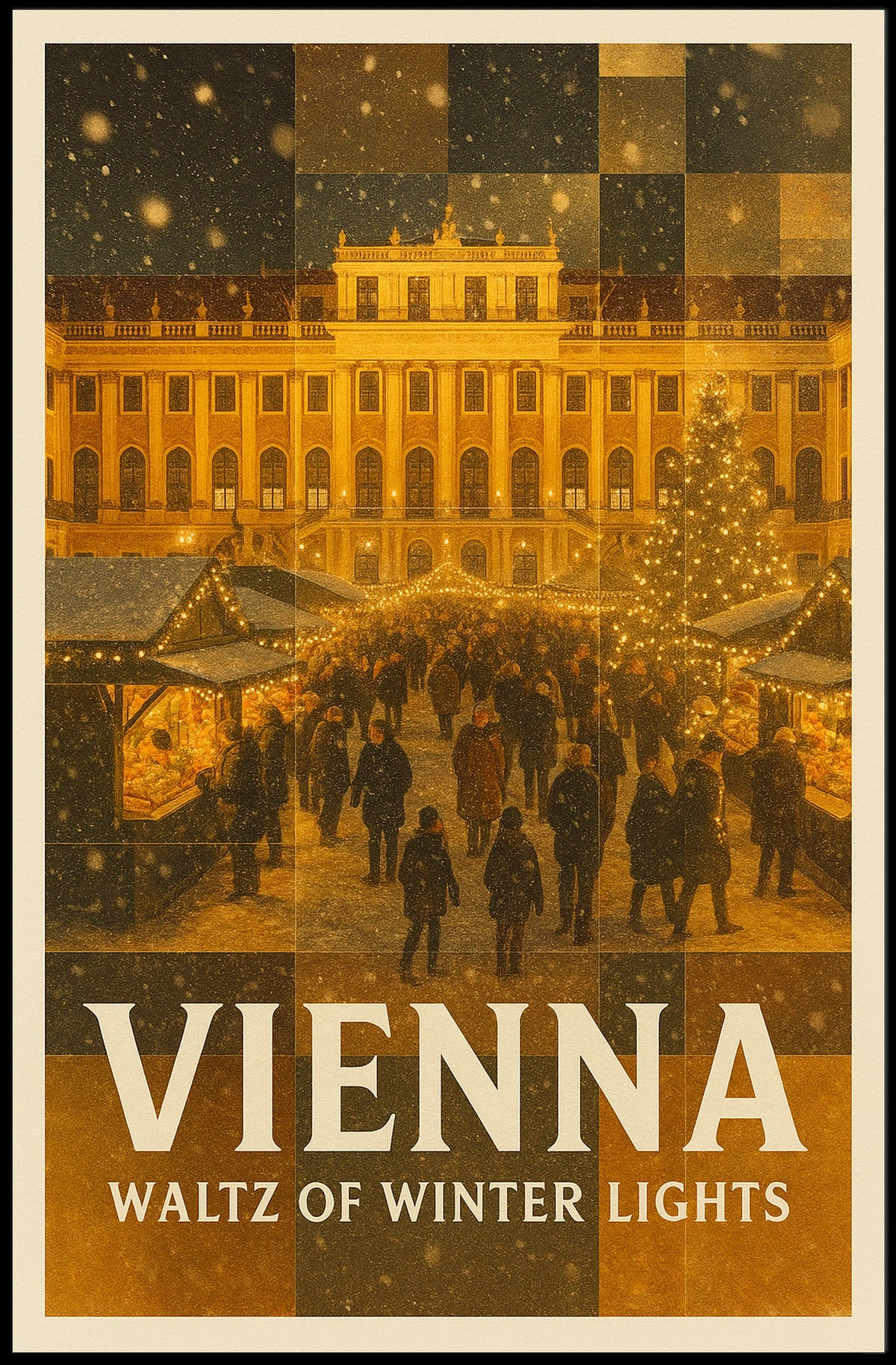 Vienna Waltz Of Winter Lights Poster
