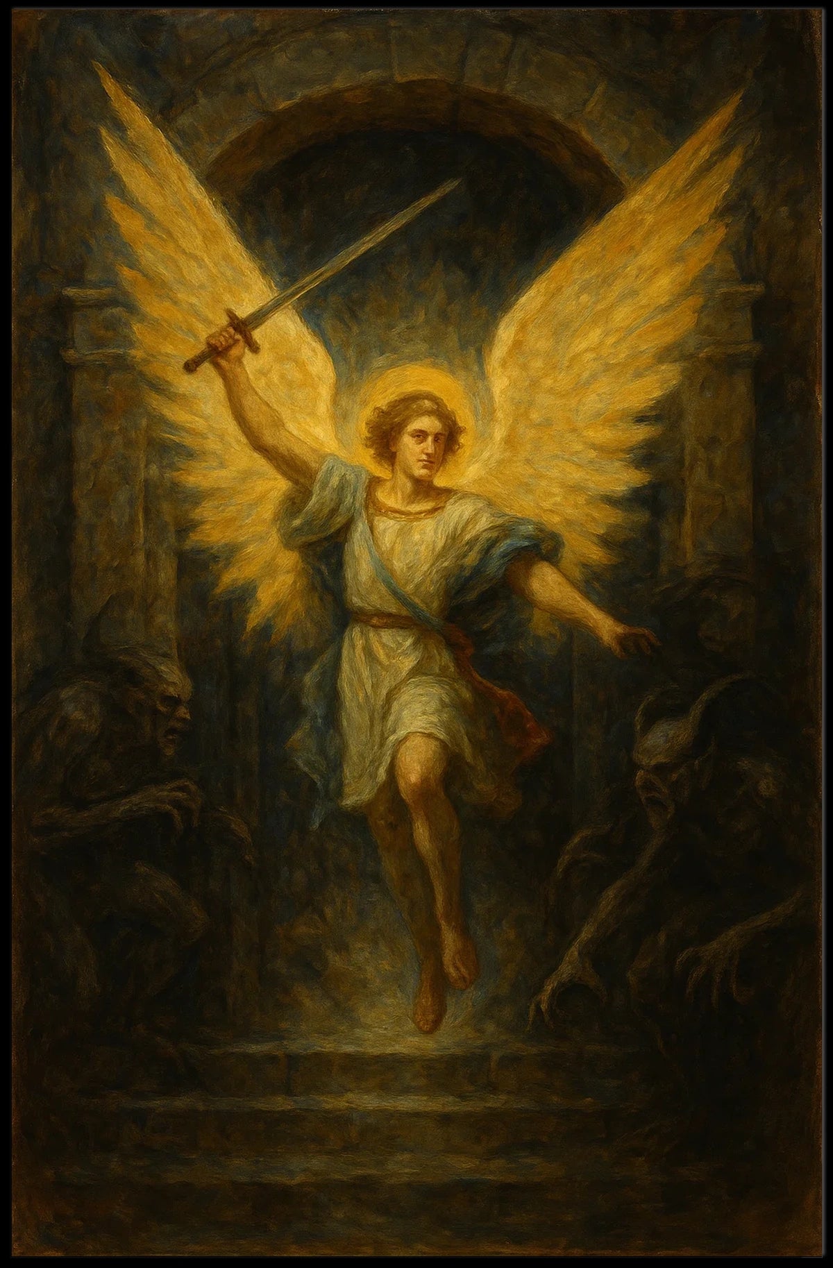 Angelic Triumph Poster