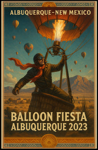 Albuquerque Balloon Fiesta 2023 Poster