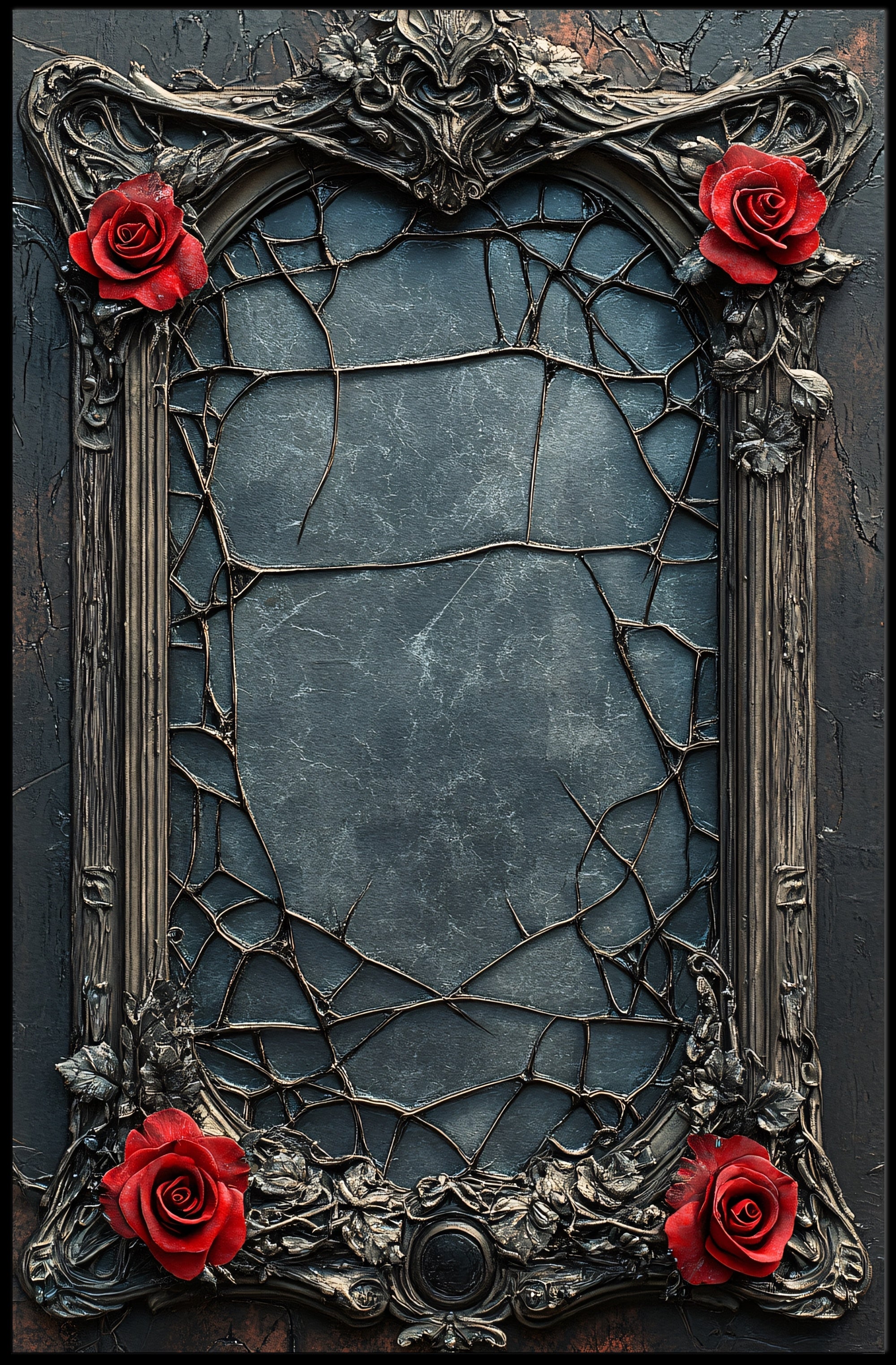 Fractured Elegance Poster