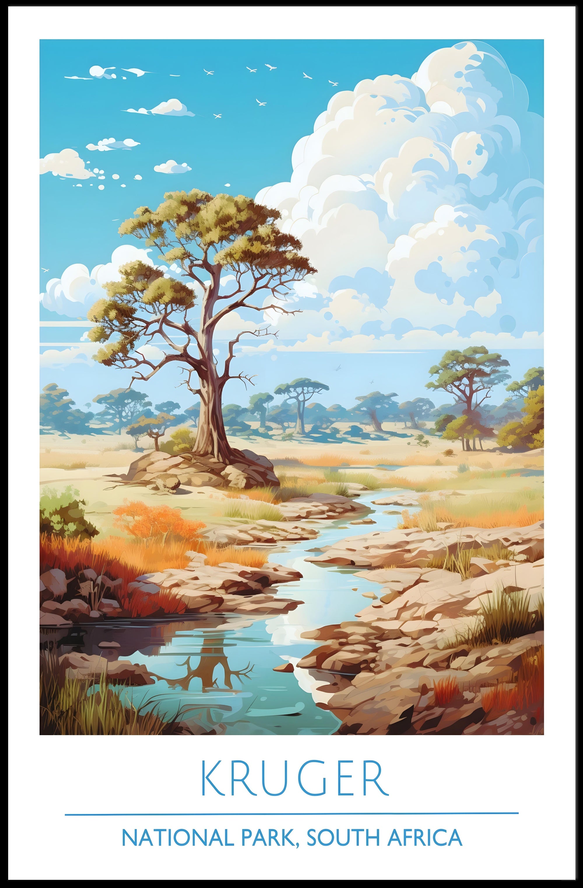 Kruger National Park Poster