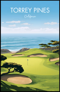 Torrey Pines Scenic View Poster