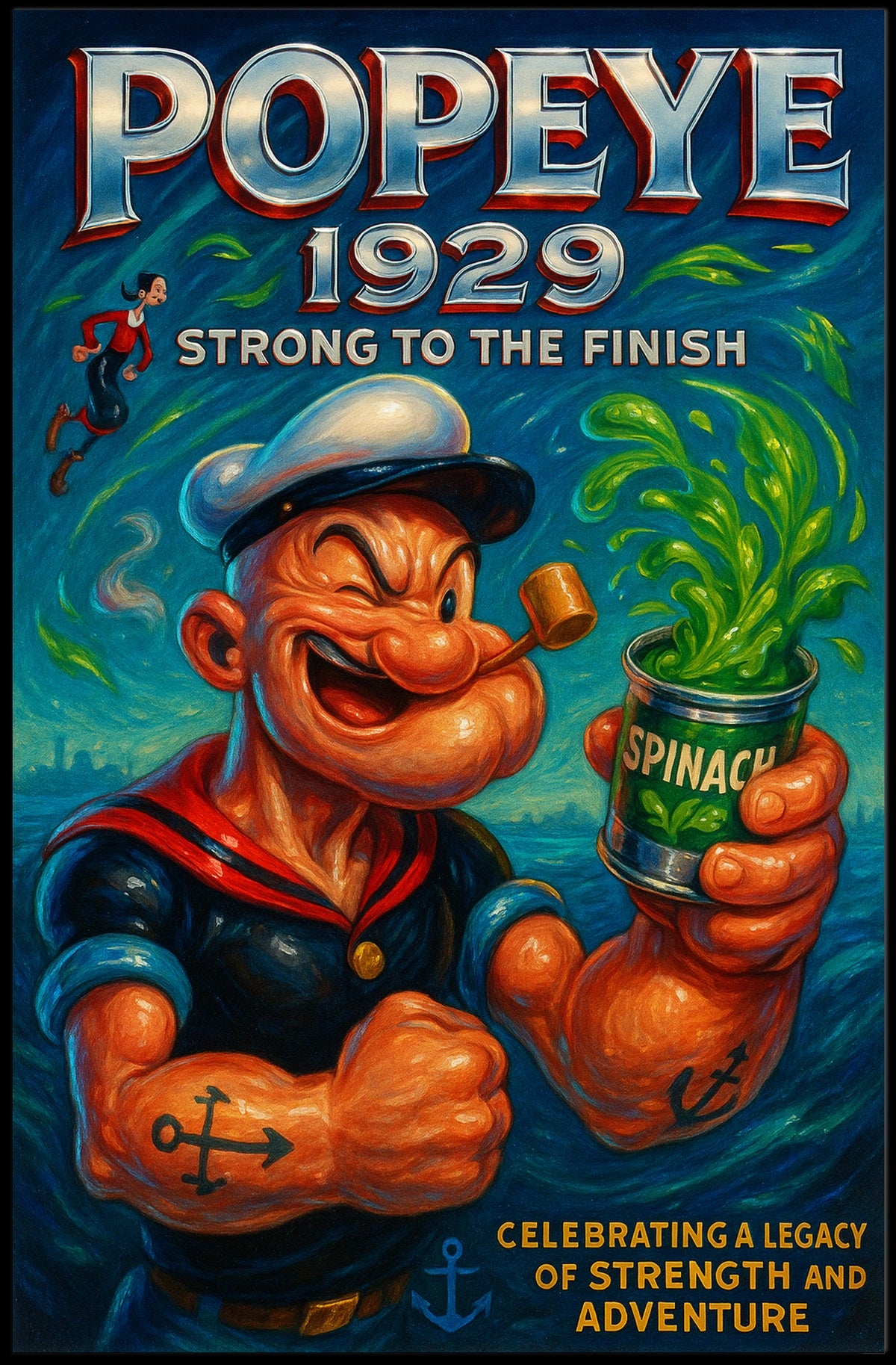 Popeye 1929 Art Poster POP-183