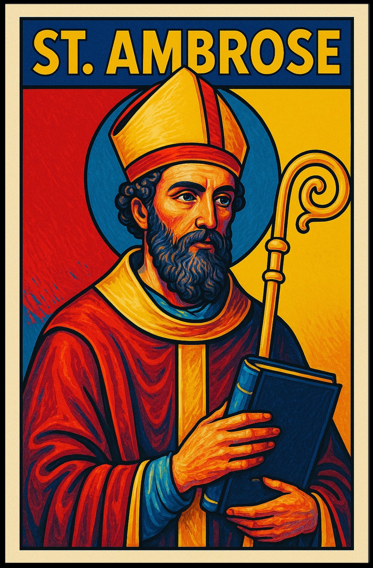 St. Ambrose Poster