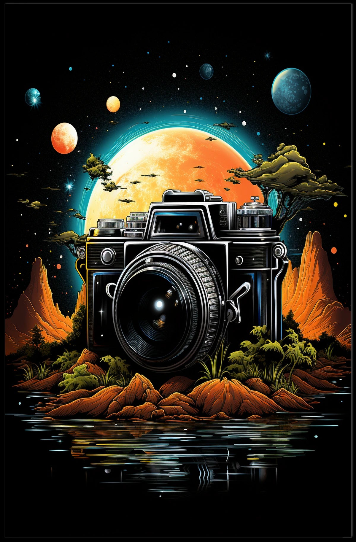 Cosmic Photography Poster