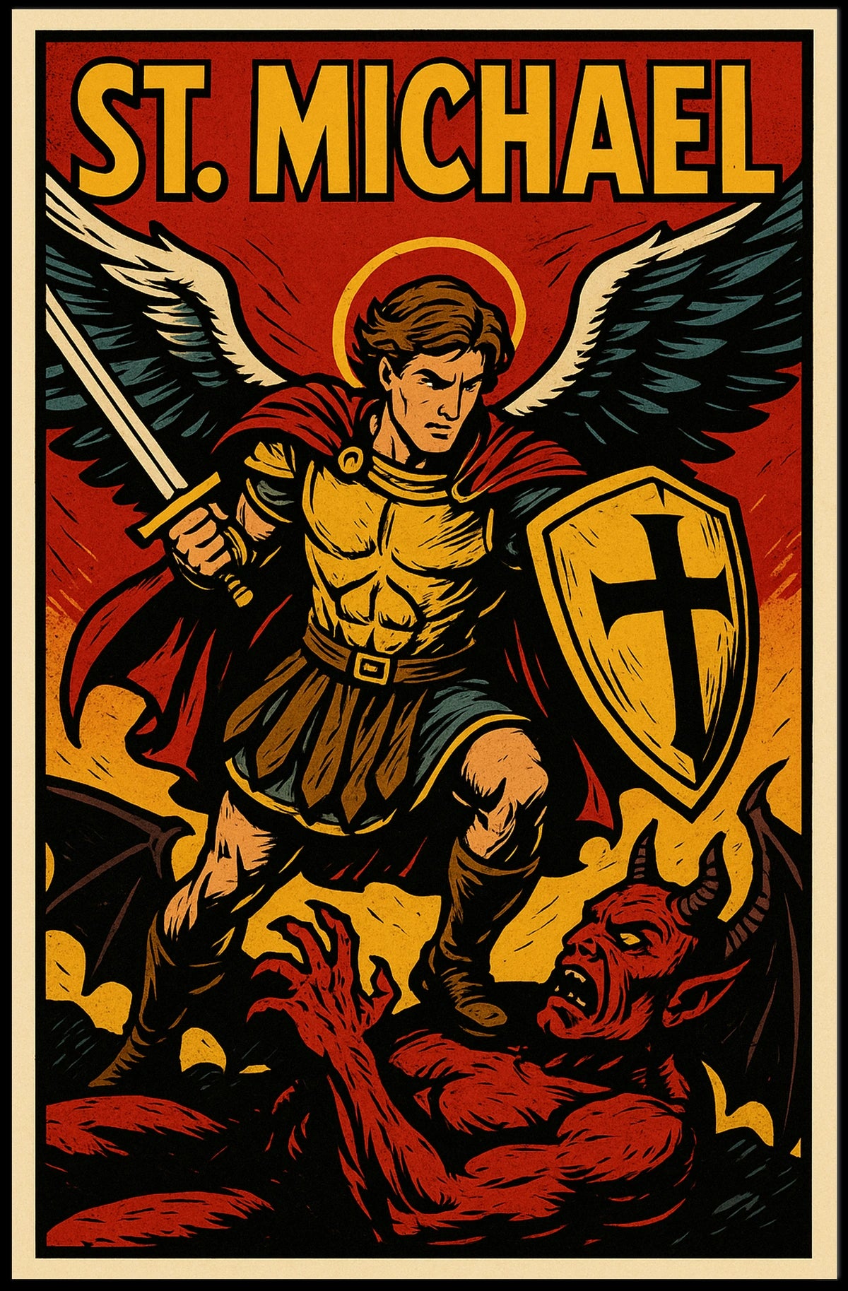 St. Michael The Archangel Poster