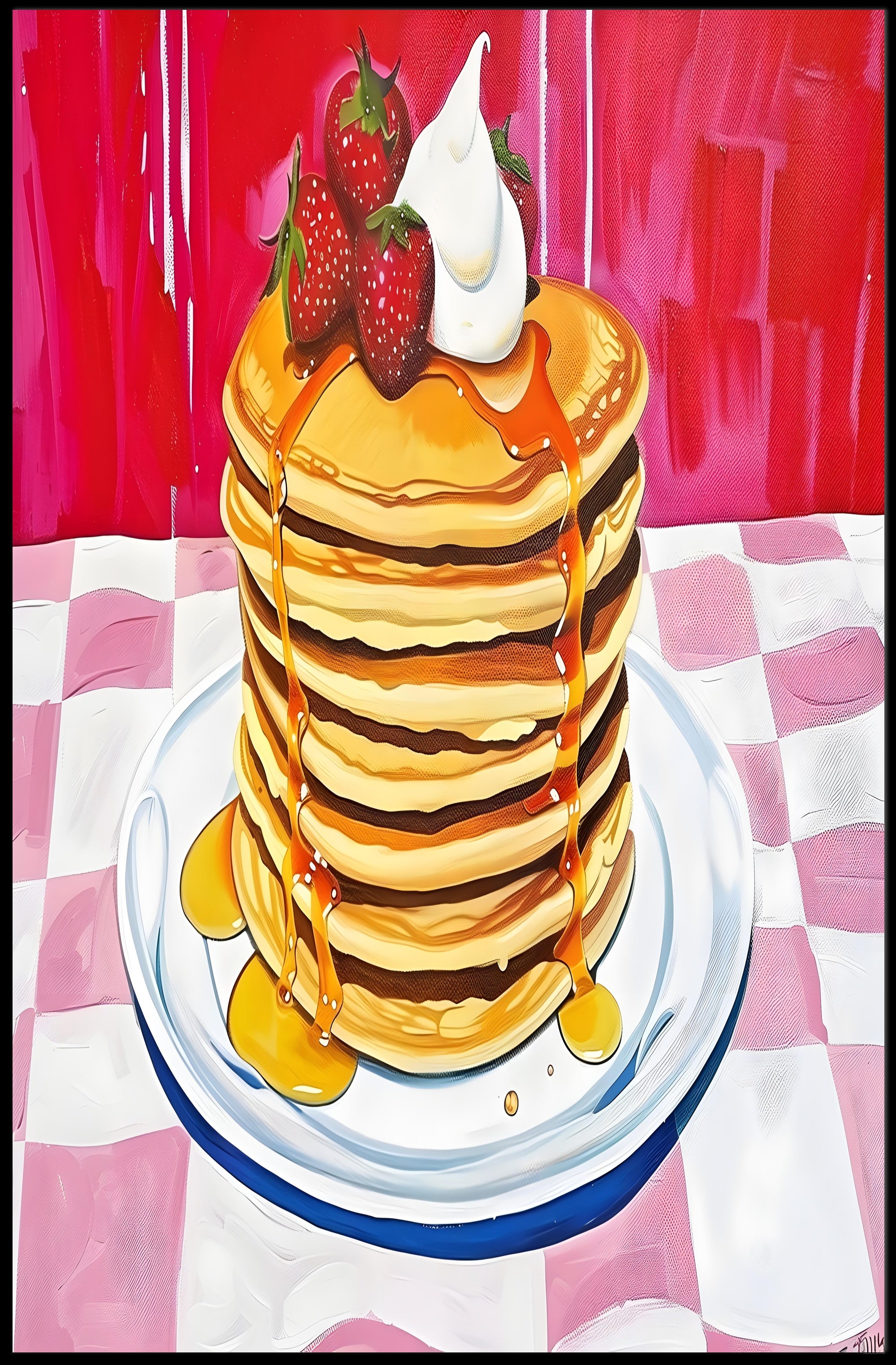 Sweet Pancake Delight Poster