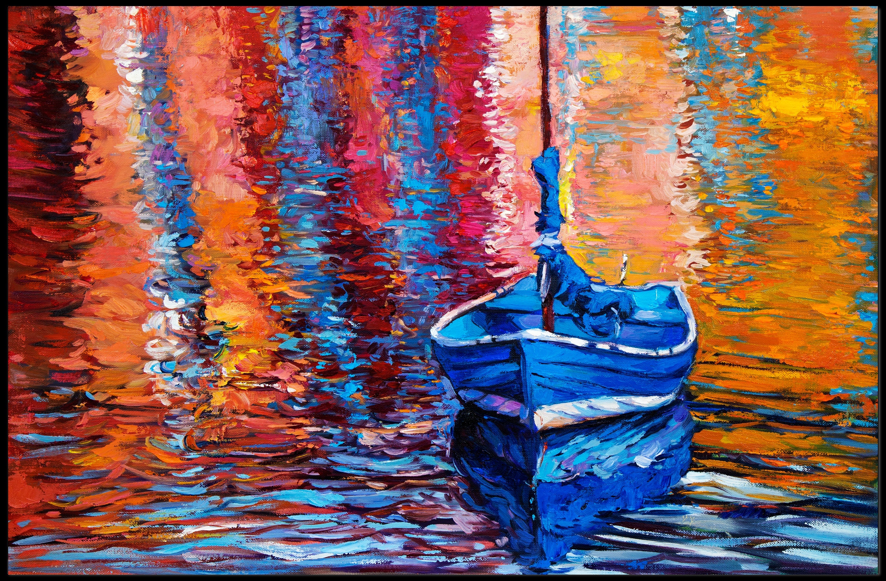 Vibrant Reflections Poster