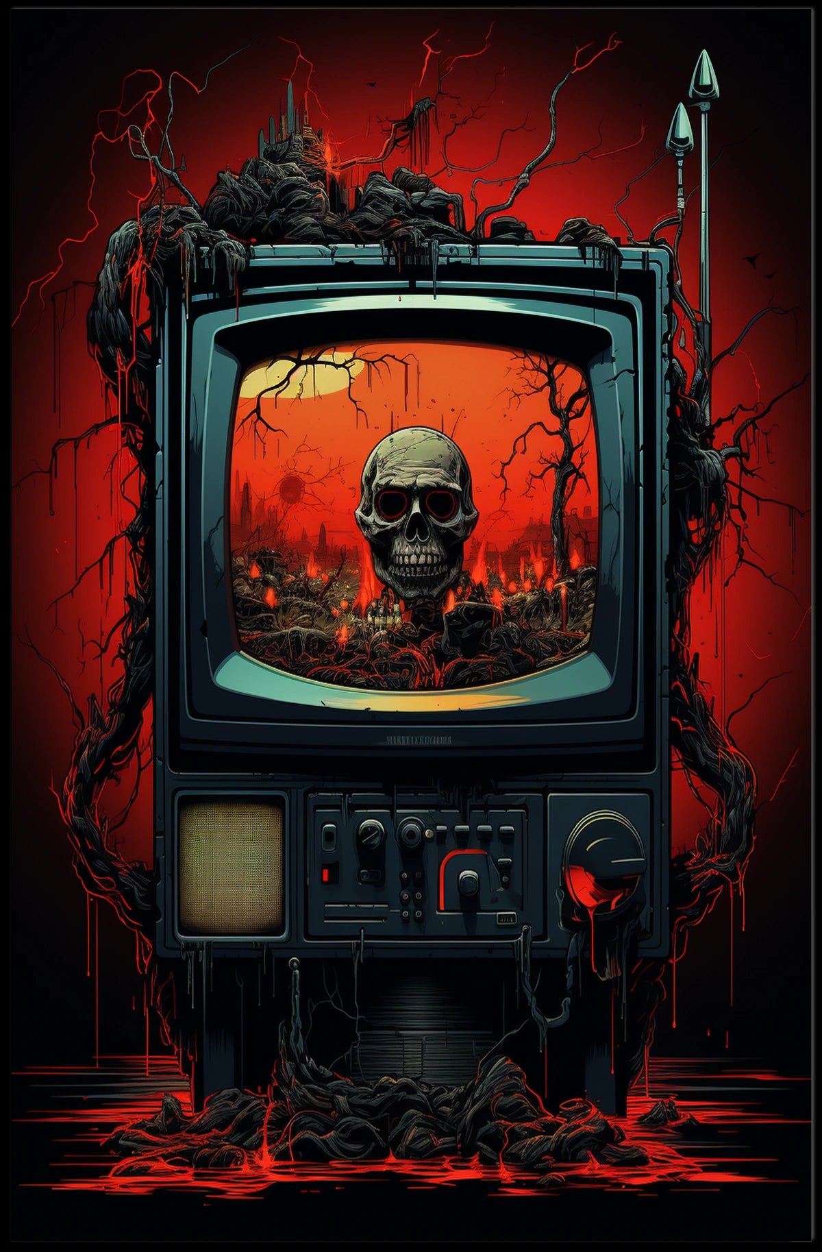 Apocalyptic Broadcast Poster