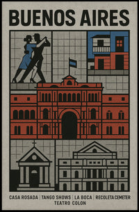 Discover Buenos Aires Poster