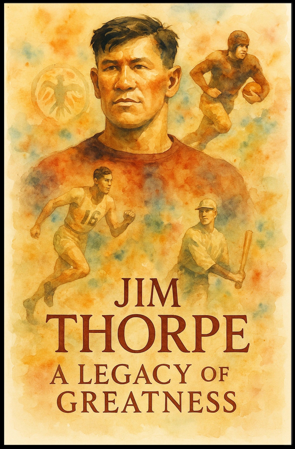 A Legacy of Greatness Jim Thorpe Poster