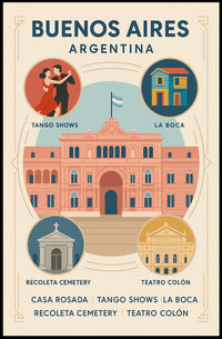 Discover Buenos Aires Poster