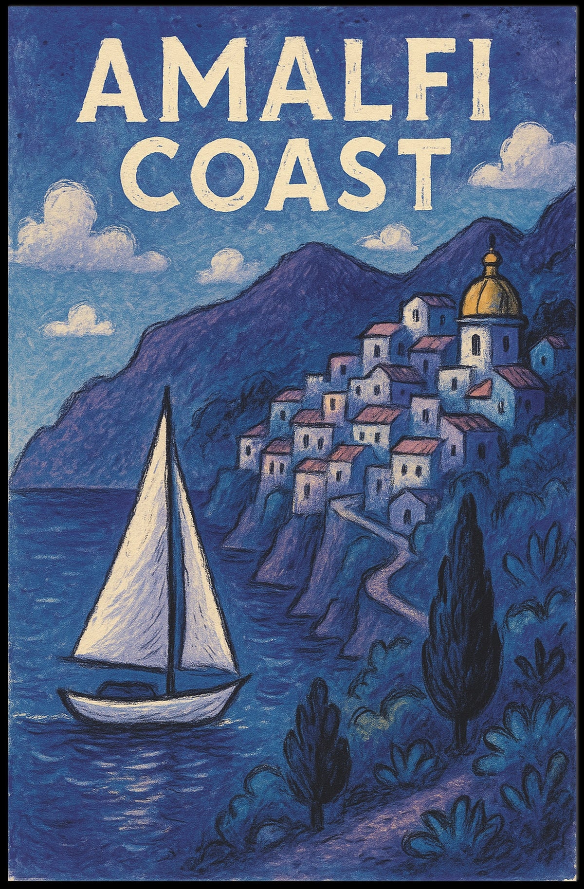 Amalfi Coast Poster