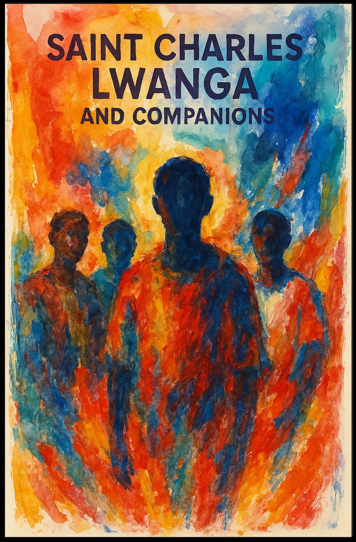 Saint Charles Lwanga And Companions Poster