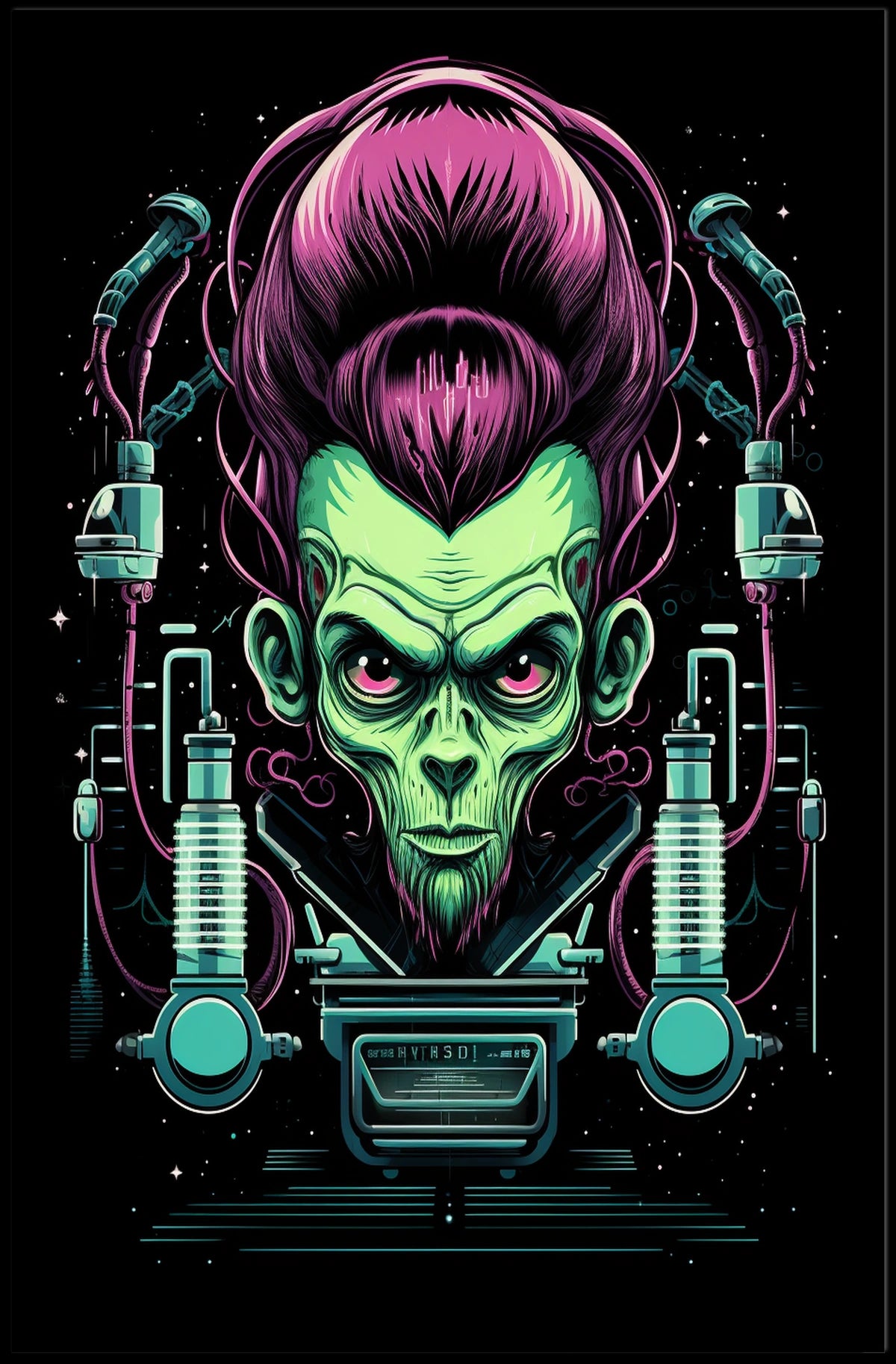 Alien Experimentation Poster