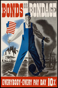 Bonds or Bondage Poster PosterGoat