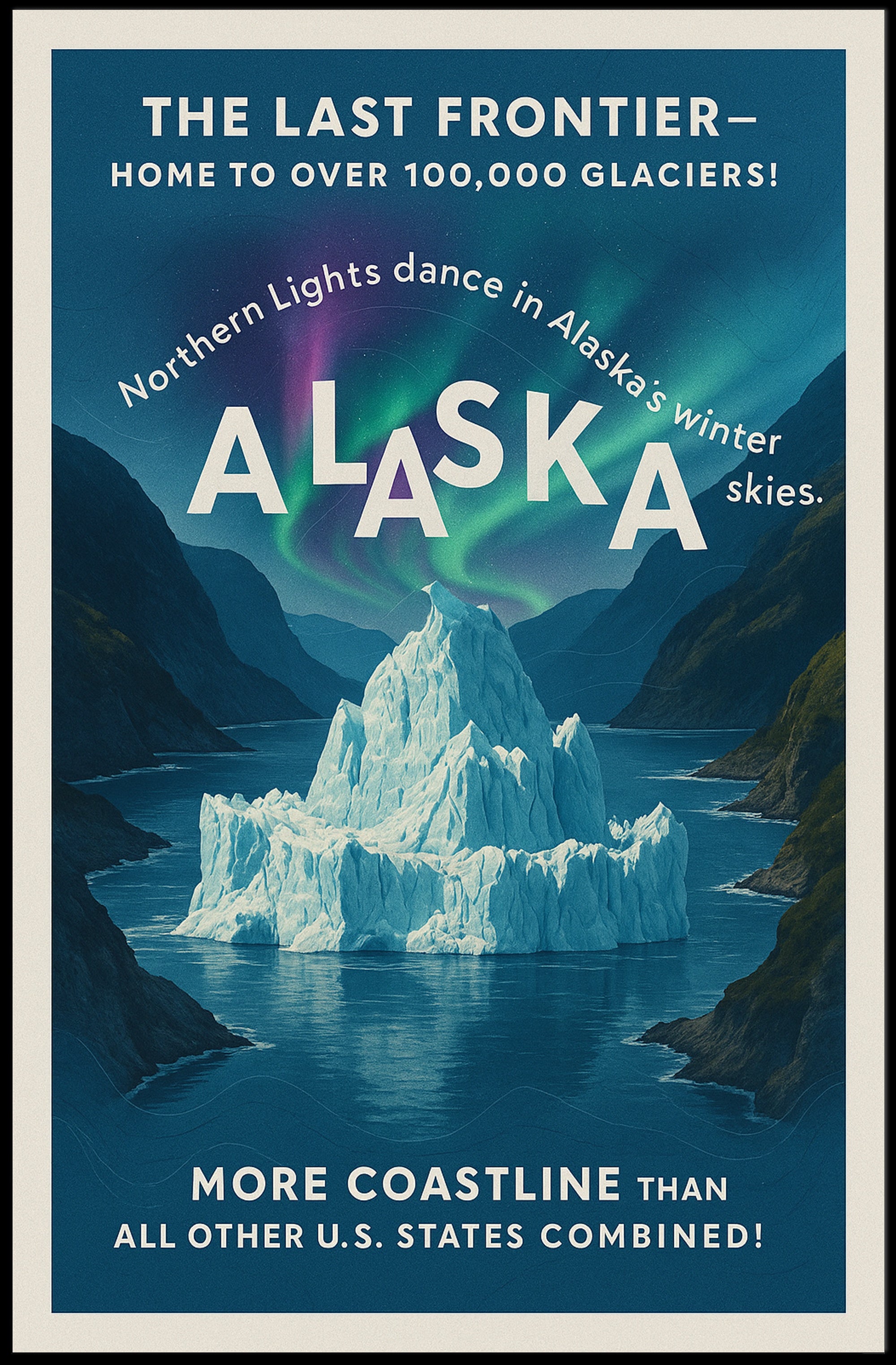 Alaska The Last Frontier Poster