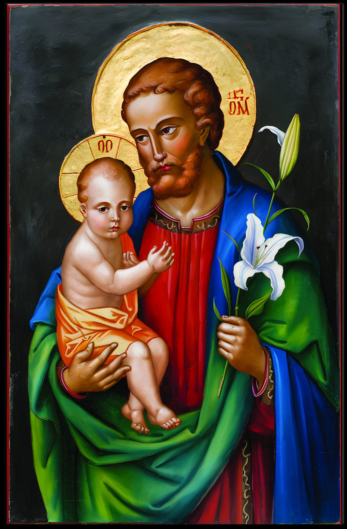 Iconic Religious Imagery Poster