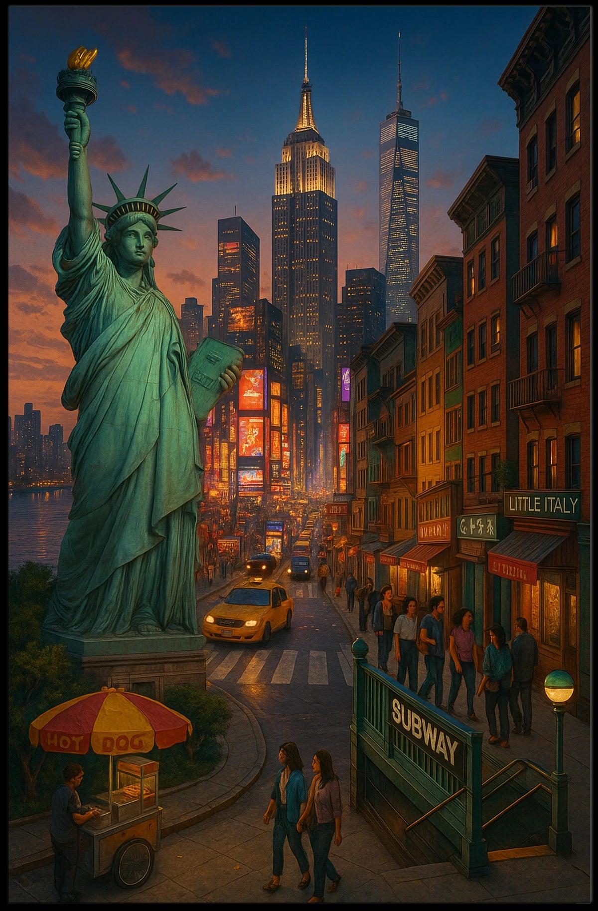 New York City Dreams Poster