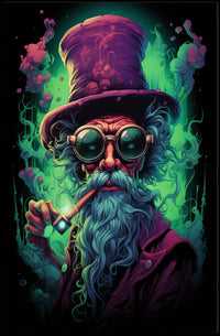 Whimsical Steampunk Wonderland: Abstract, Artistic, or Pop Culture Poster