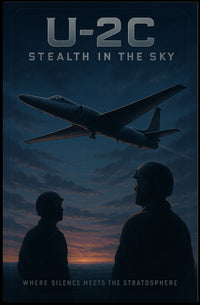 U-2C Stealth in the Sky Poster PosterGoat