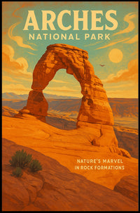 Arches National Park NatureS Marvel Poster