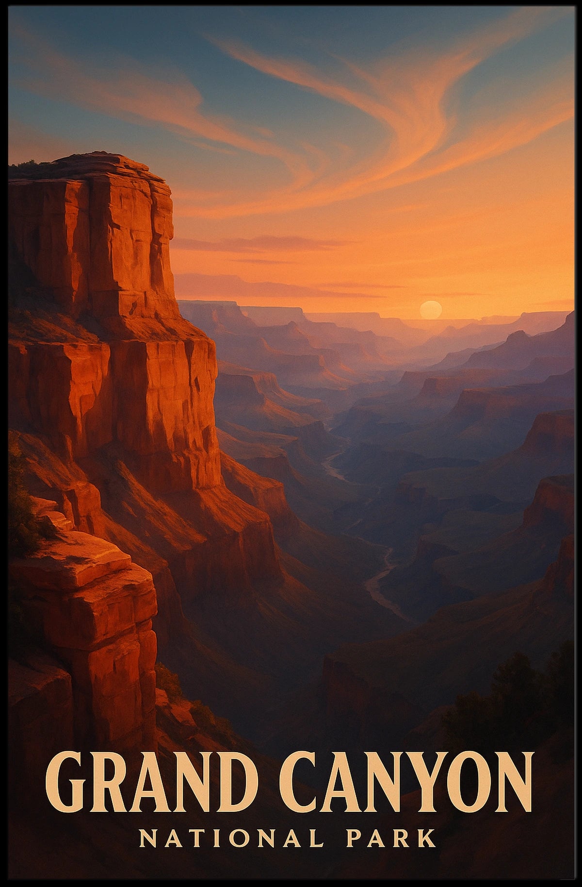 Grand Canyon National Park Poster