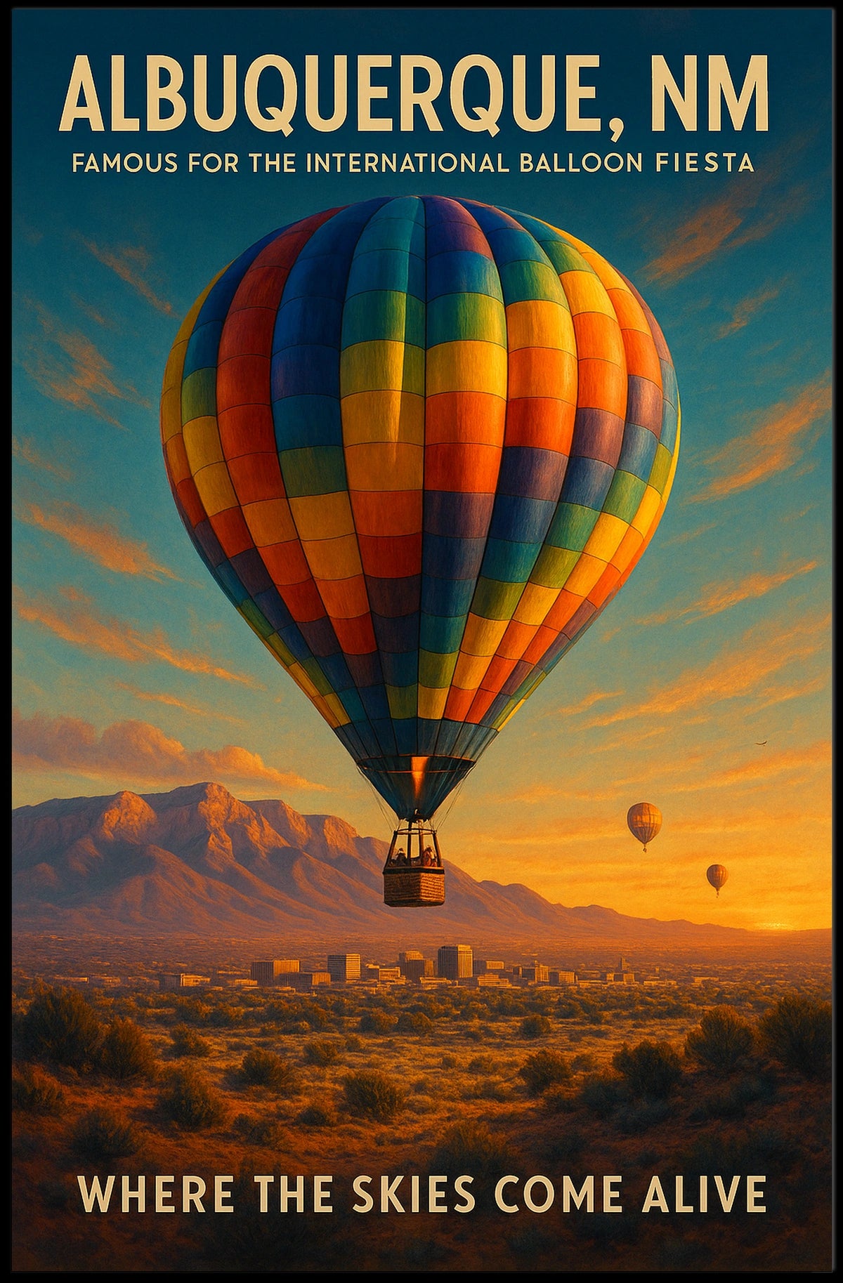 Albuquerque Balloon Fiesta Poster
