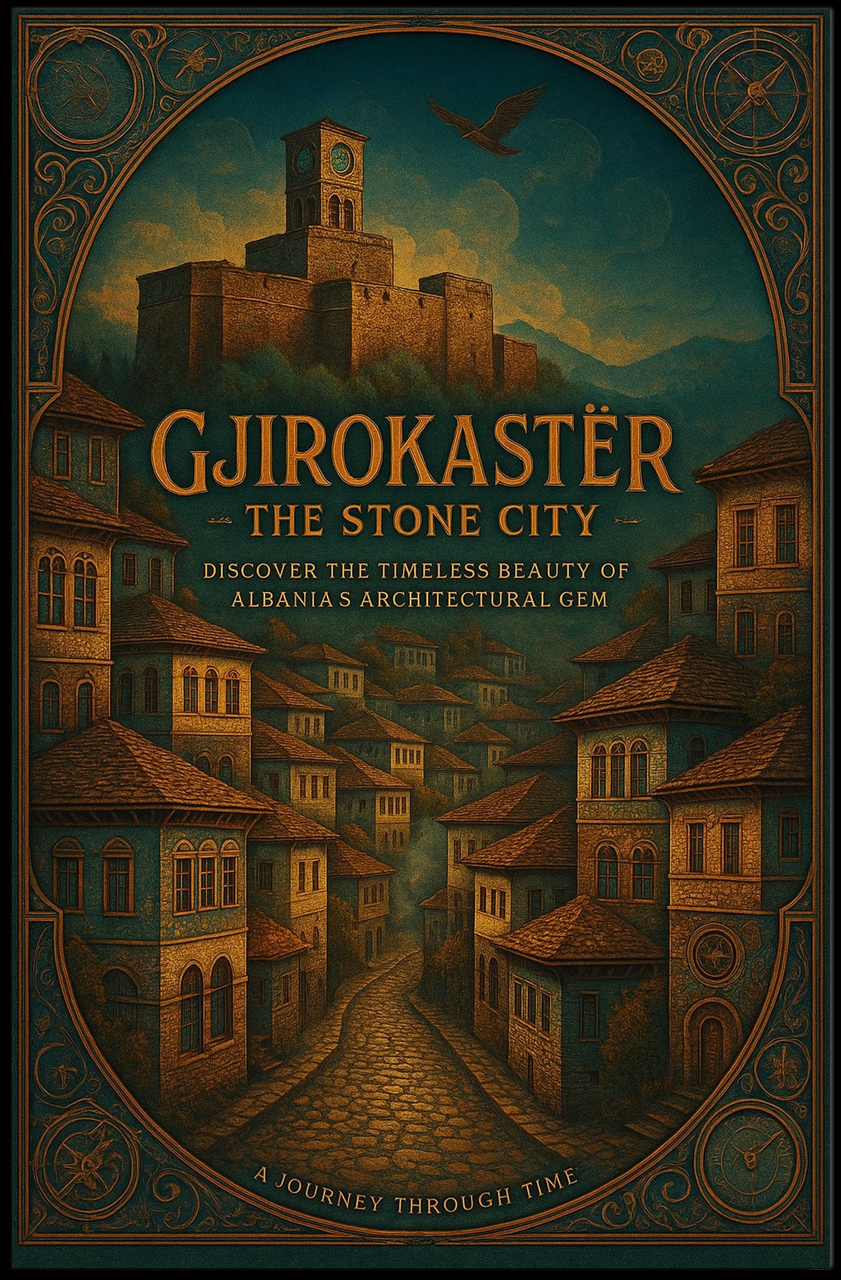 Gjirokastรซr The Stone City Poster