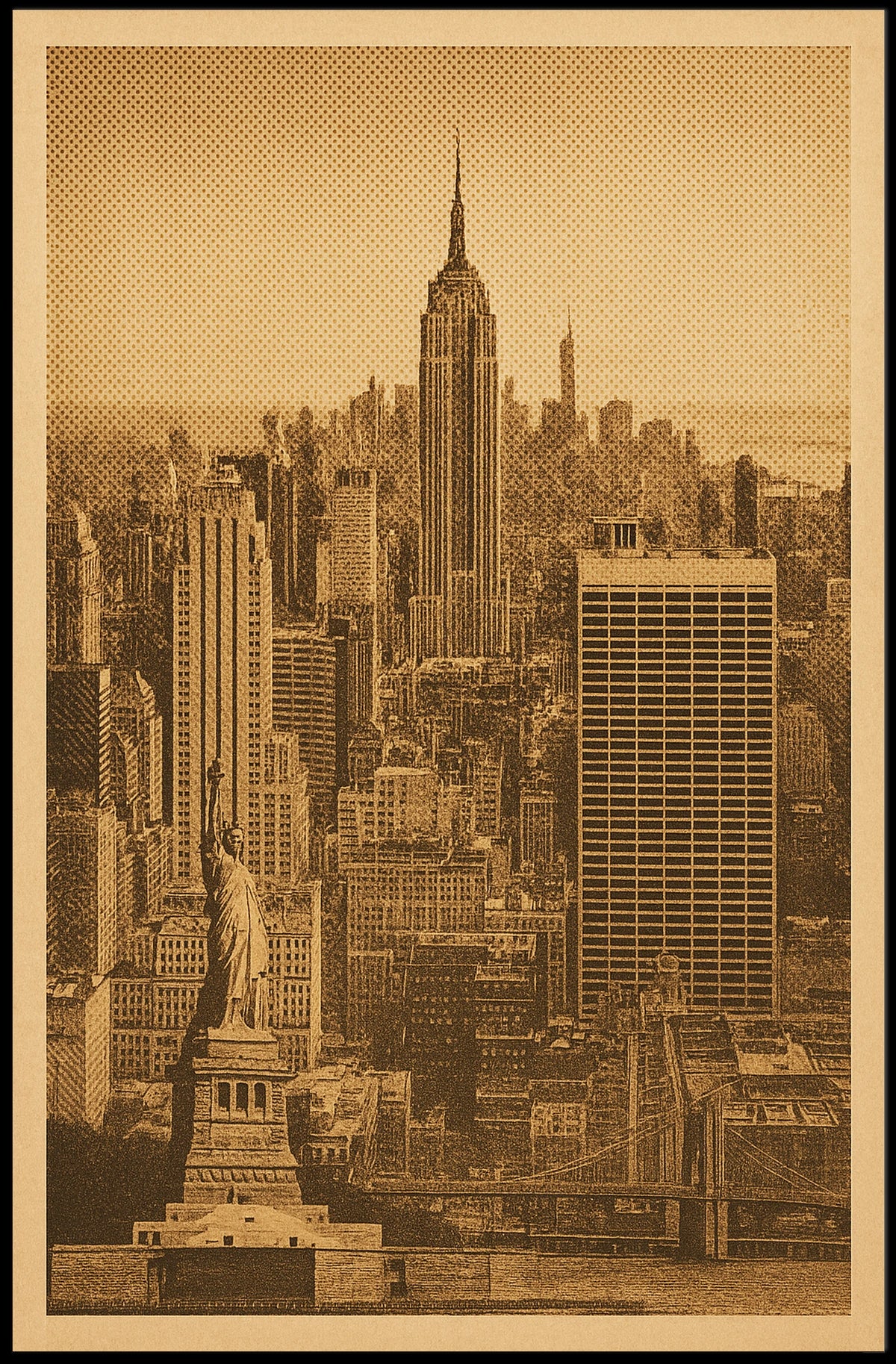 Timeless New York Vintage Poster For Home Decor Lovers